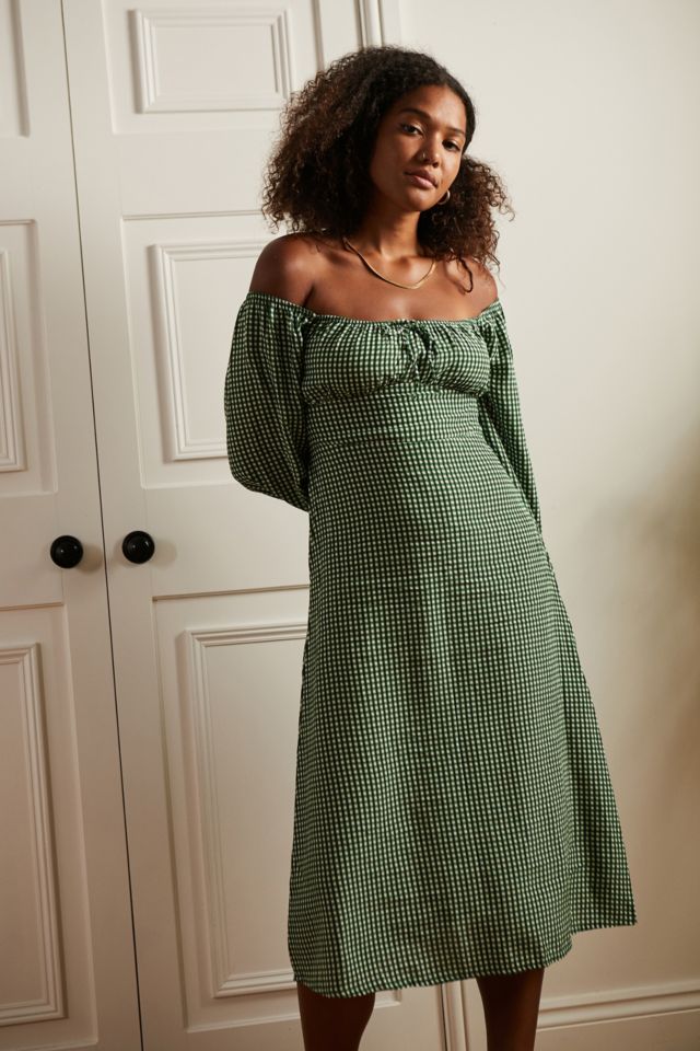 Faithfull the brand dress green sale