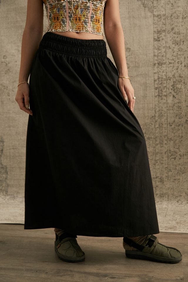 Faithfull The Brand Kiera Woven Maxi Skirt #1