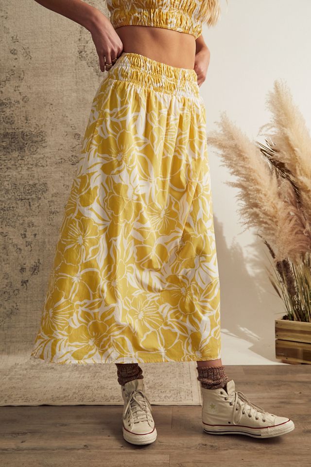 Faithfull The Brand El Marsa Floral Print Kiera Skirt #1