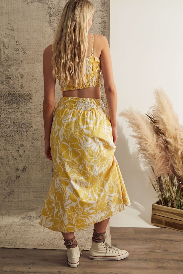Faithfull The Brand El Marsa Floral Print Kiera Skirt #3