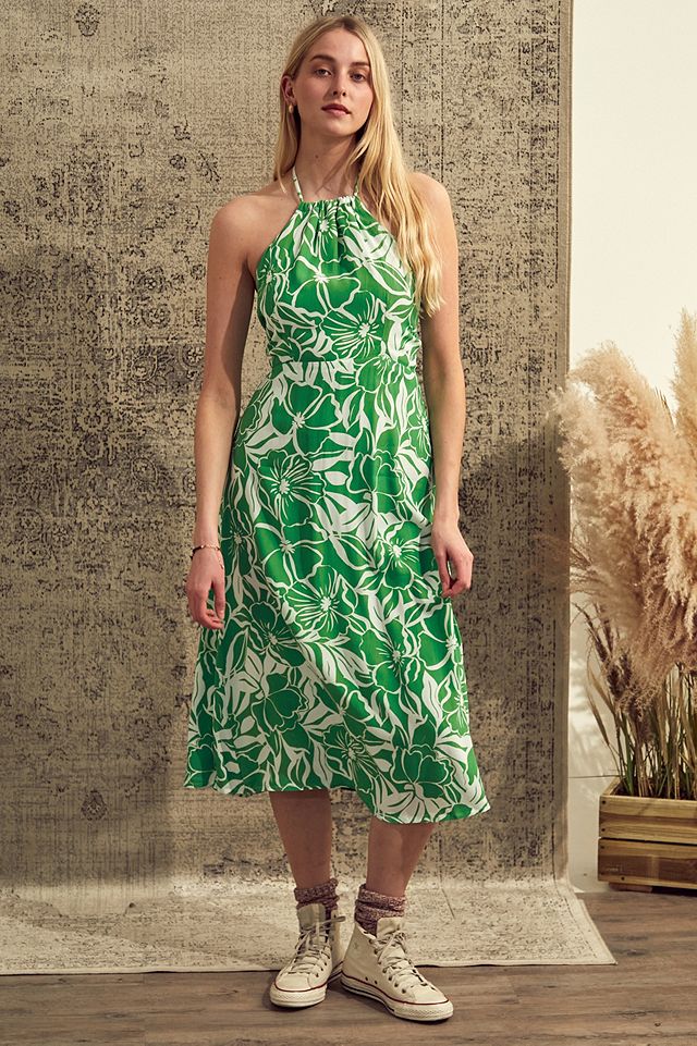 ROBE TAORMINA Faithfull The Brand en coloris Vert Femme Vêtements Robes Robes de jour et casual 