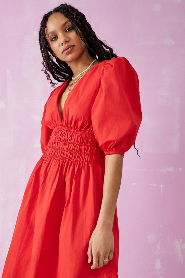 Faithfull The Brand Agnata Midi Dress #1