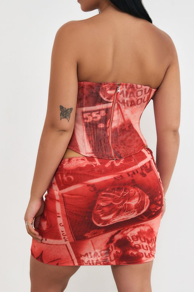 Miaou UO Exclusive Stamp Mini Skirt #3