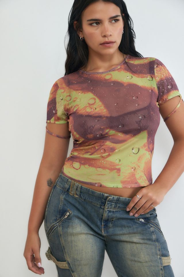 Miaou UO Exclusif Peri Maille Bébé T-Shirt #3