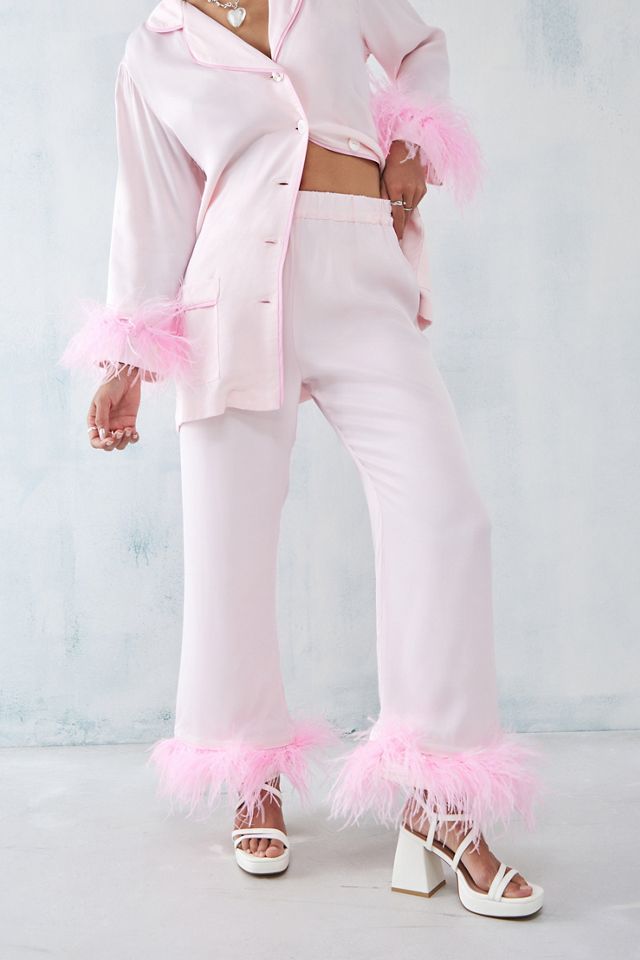 Sleeper Set de pijama de fiesta rosa claro #1
