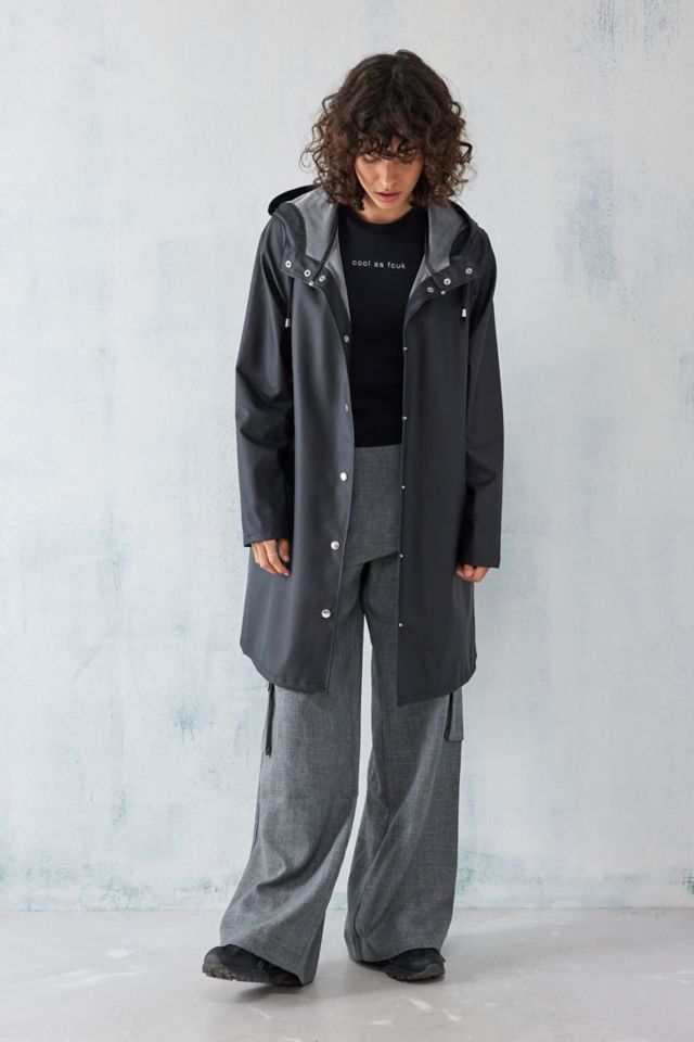 Stutterheim hot sale long raincoat