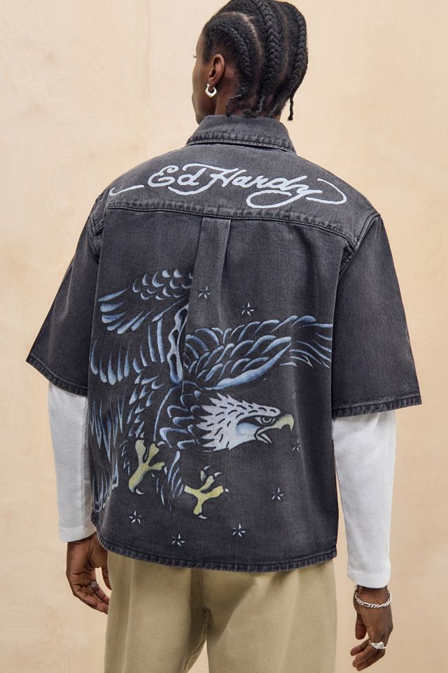 Ed Hardy Eagle & Stars Shirt #4