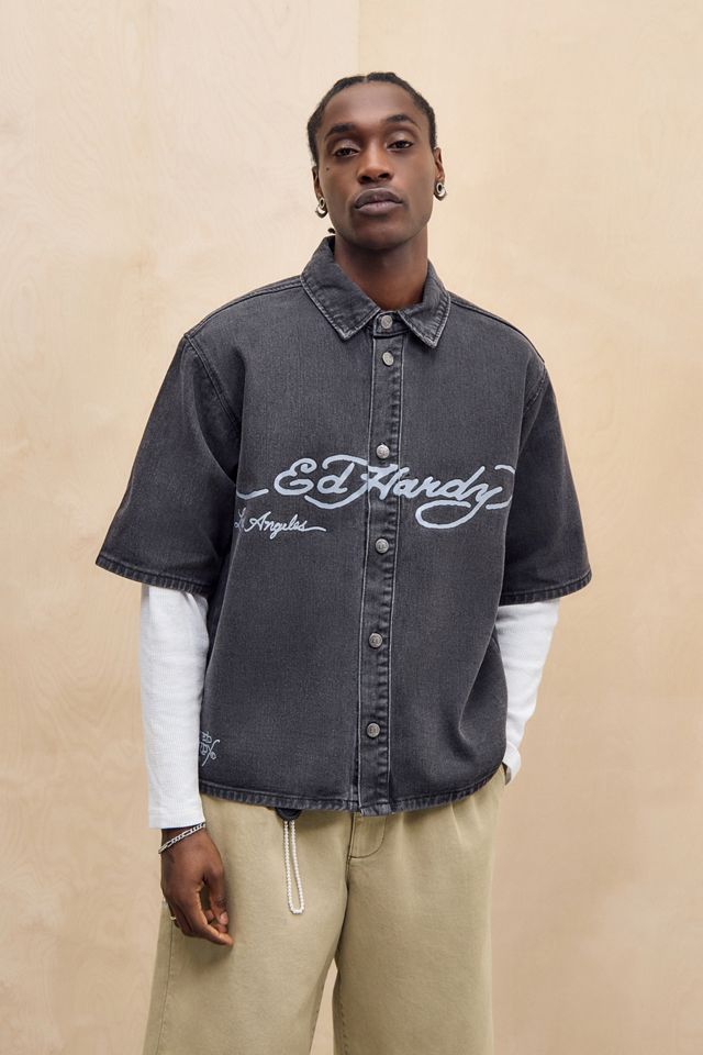 Ed Hardy Eagle & Stars Shirt #5