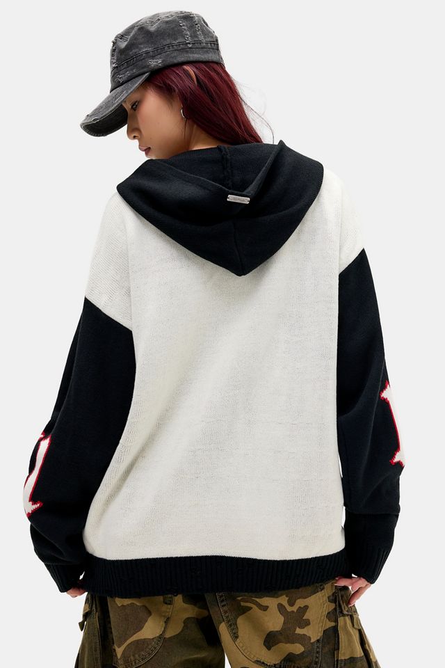 Sweat à capuche tricoté zippé 1971 Ed Hardy #4