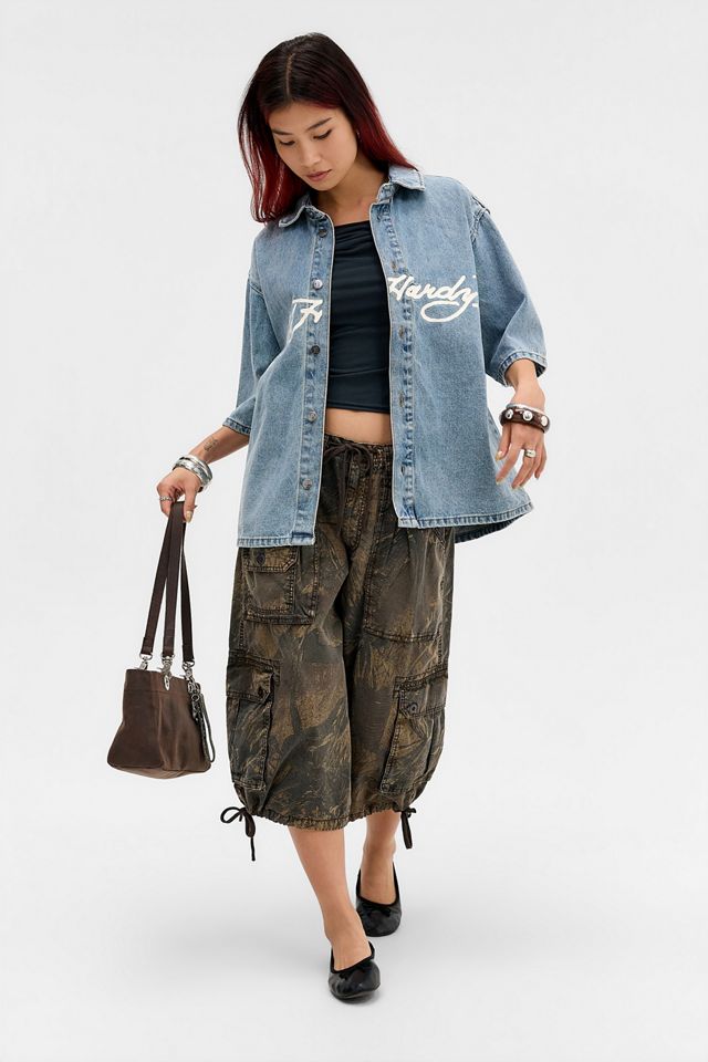 Ed Hardy Adler & Sterne Relaxed Jeanshemd #2