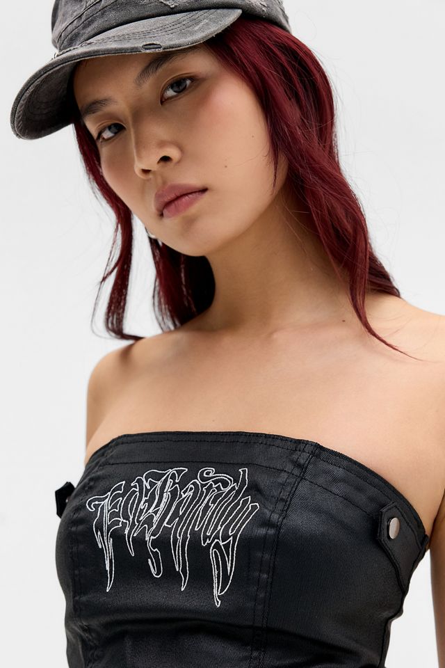 Ed Hardy Drip Logo Trägerloses Top #2
