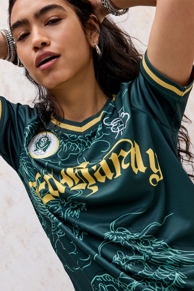 Ed Hardy Dragon Print Football Shirt #2