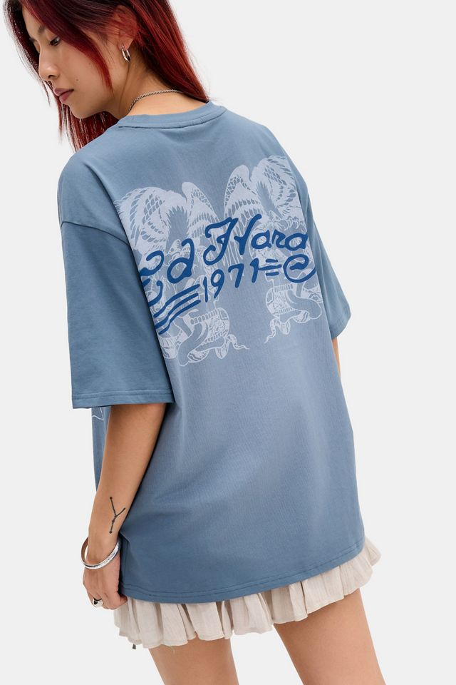 Camiseta Holgada Brave Hearts de Ed Hardy #3