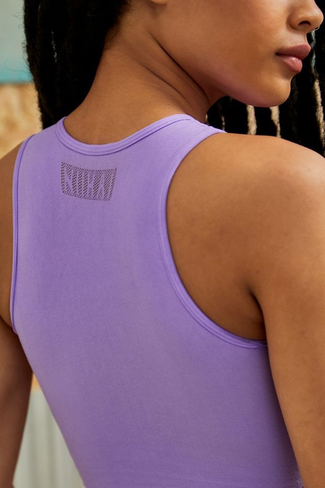 NiiHAi Ltd — SHAPEWEAR STRETCH TOP & SLEEVES IN PURPLE