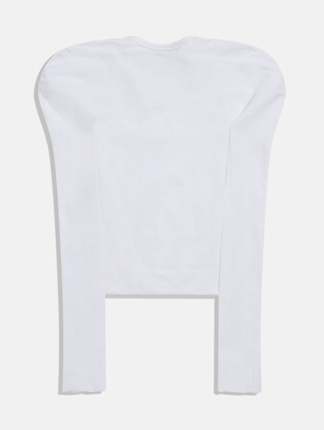 NiiHai White Shapewear Stretch Top & Sleeves #5