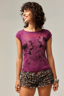 T-shirt bébé UO Exclusive Diamond Rose en taille: Small - Ed Hardy - Modalova