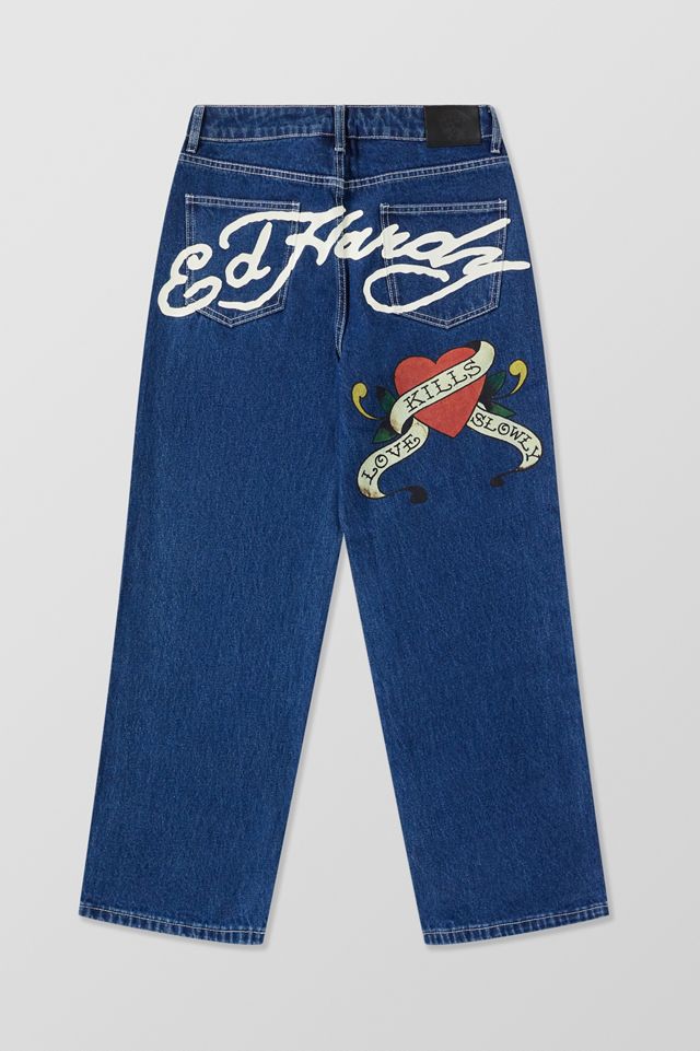 Ed Hardy UO Exclusive Love Kills Slowly Jeans #7