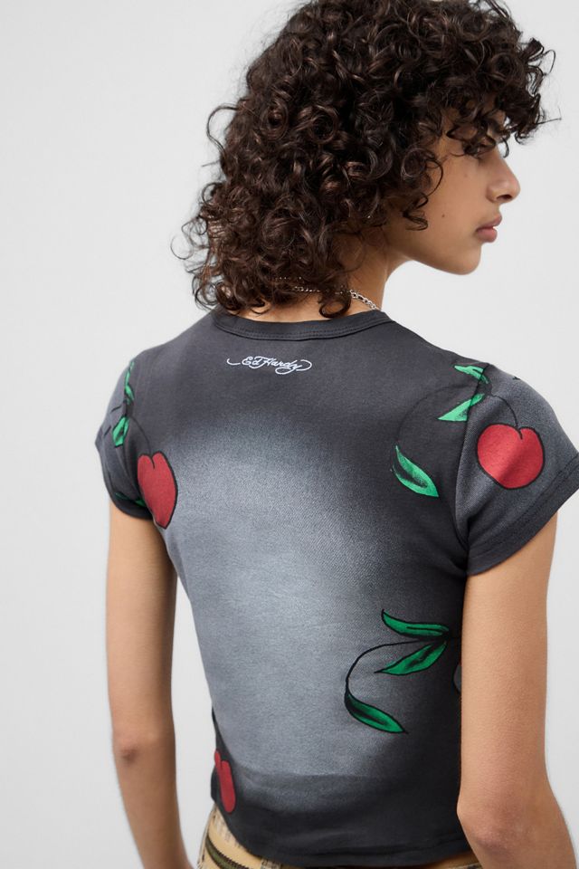 Ed Hardy UO Exclusive Cherry Baby T-Shirt #5