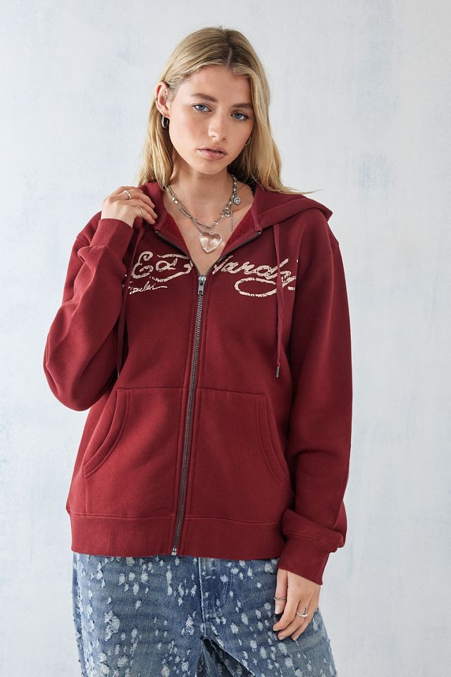 Ed Hardy - Sweat à capuche zippé Typhoon Dragon, une exclusivité UO  #5