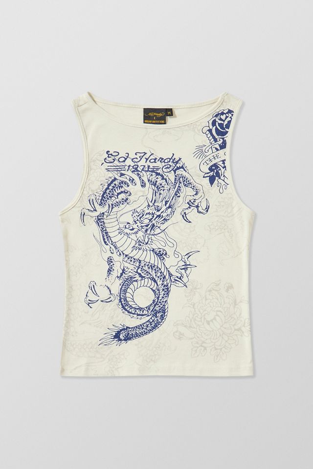 Ed Hardy Dragon Print Tank Top #6