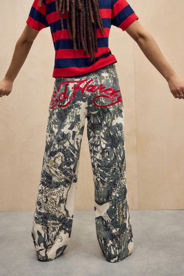 Jean Camouflage Dragon UO Exclusif en taille: Small - Ed Hardy - Modalova