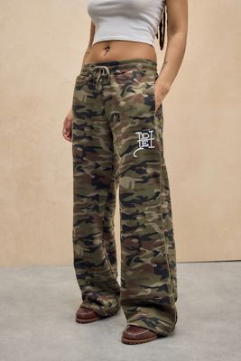 Ed Hardy Joggers a Gamba Larga Mimetici Esclusivi UO