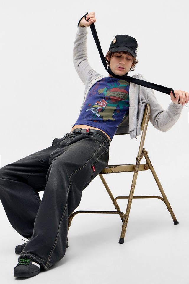 T-shirt Ed Hardy UO Exclusive Cross Slash Neck #5