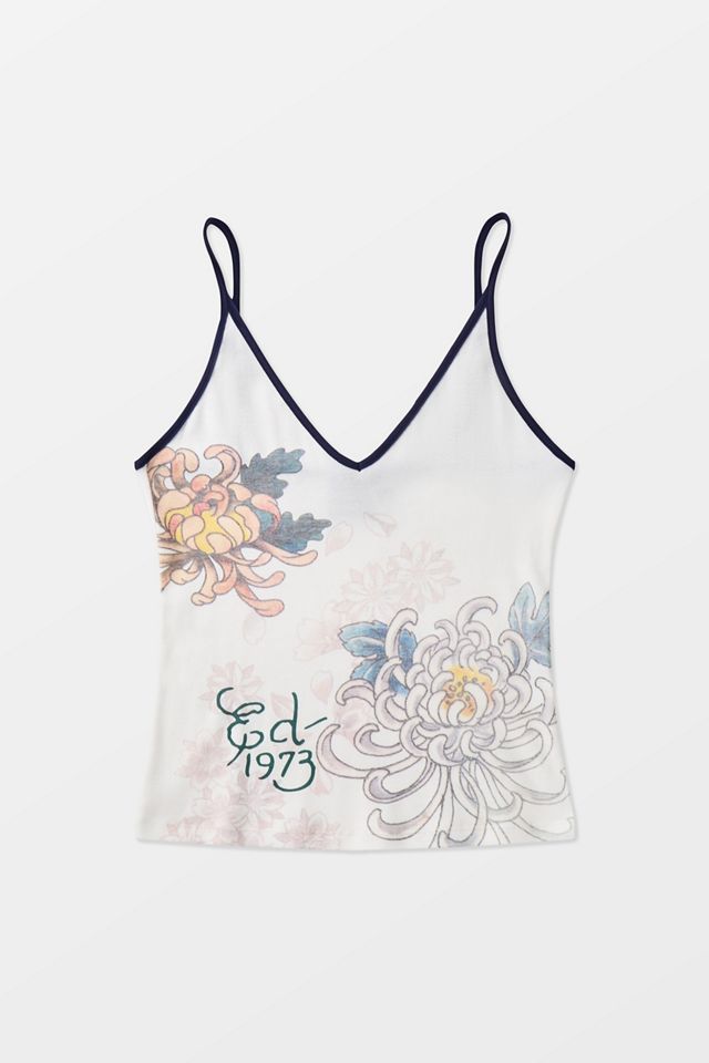 Ed Hardy UO Exclusive Lotus Flower Cami #6