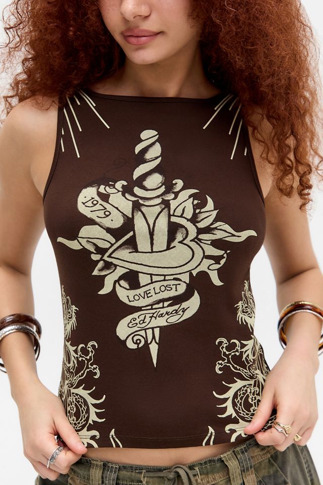 Débardeur Ed Hardy UO Exclusive Heart N Dagger #2