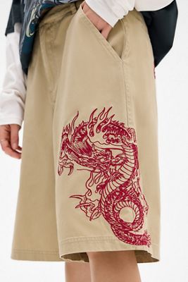 Ed Hardy UO Exclusive Dragon Jorts