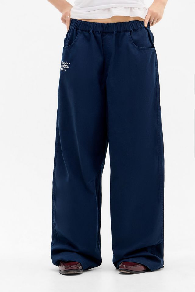 Pantaloni a gamba larga ricamati Ed Hardy Esclusiva UO #2