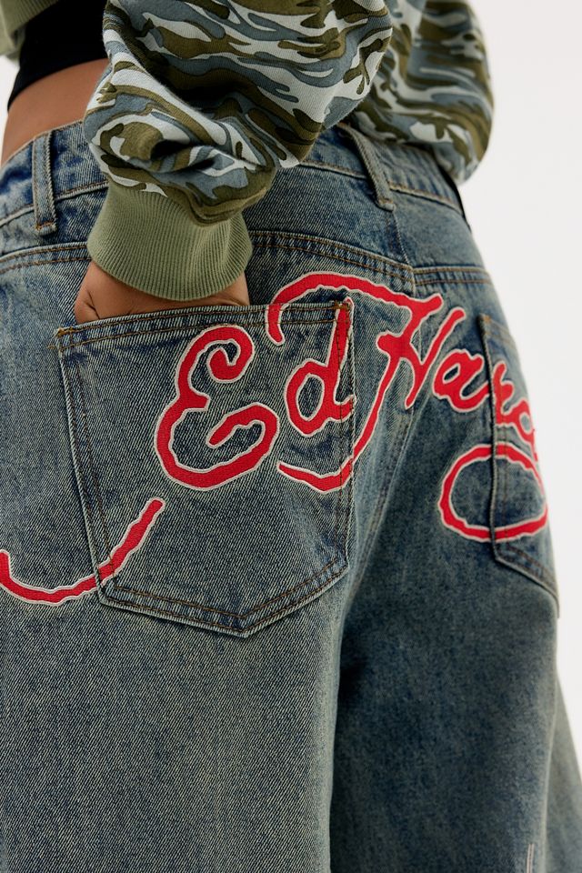 Ed Hardy Jeans Dragon Délavé Exclusivité UO #3