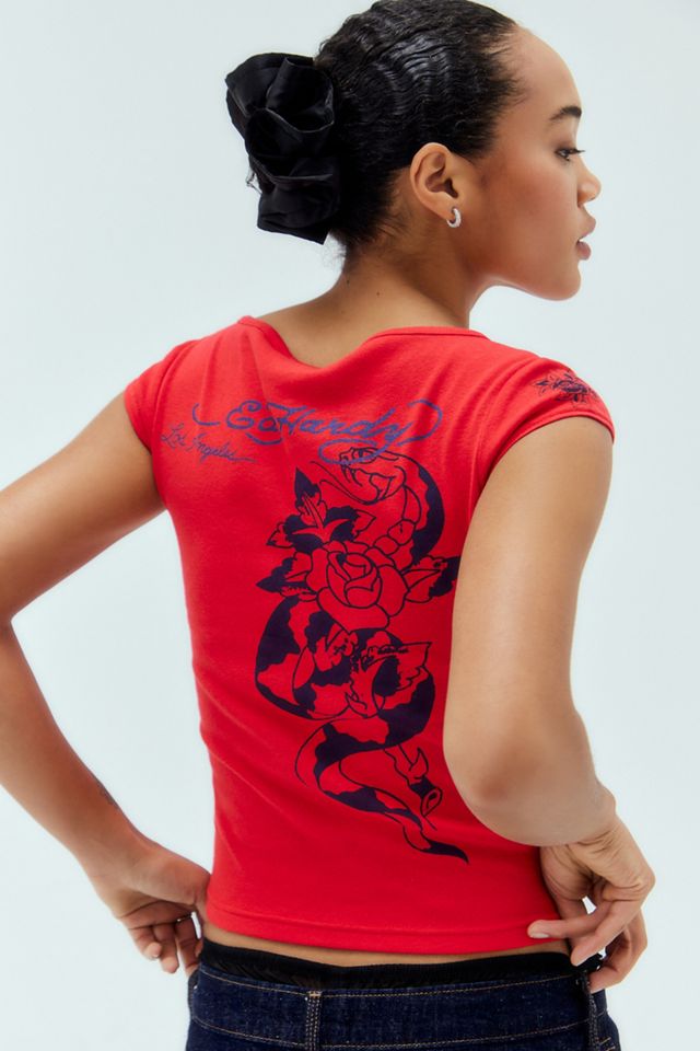 Maglietta Baby Ed Hardy Rose Snake #3
