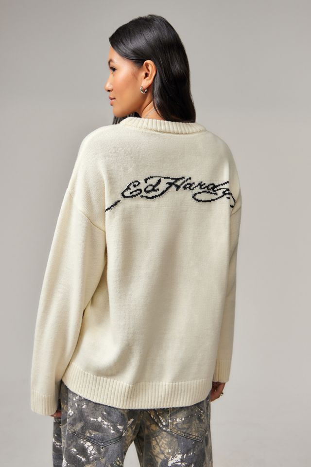 Ed Hardy UO Exclusive Mom Knit Jumper #3