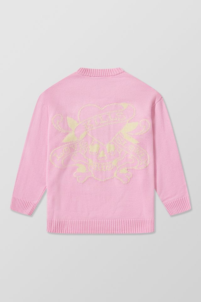 Ed Hardy UO Exclusive Pink Love Jumper #7