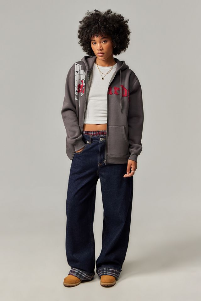 Ed Hardy UO Exclusive Cross Zip-Through Hoodie #1