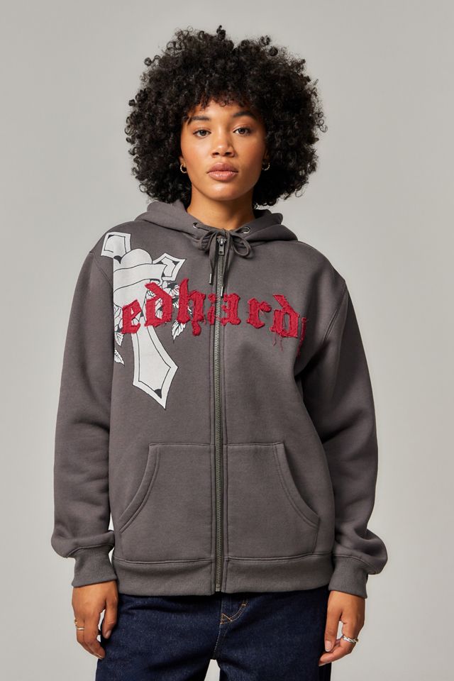 Ed Hardy UO Exclusive Cross Zip-Through Hoodie #2