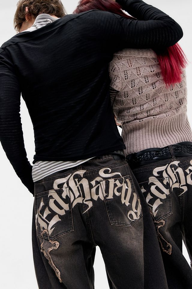 Ed hardy UO Exclusive Bestickte Kreutz Jeans #5