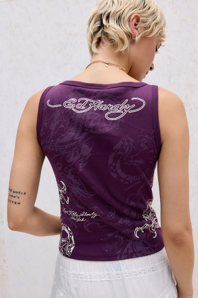 Ed Hardy Drachengrafik-Tanktop #3