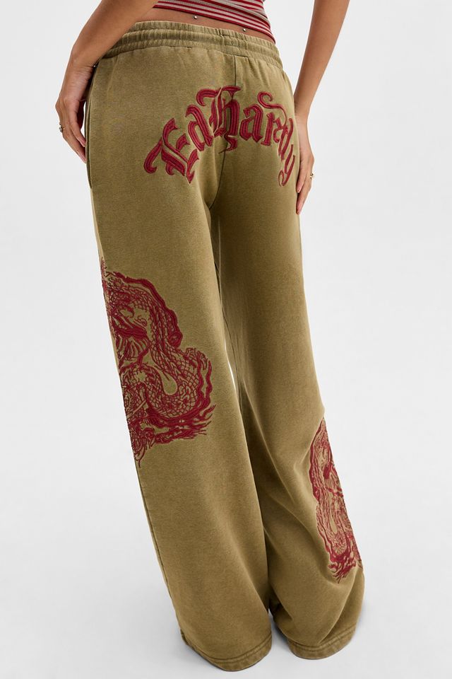 Pantalon de jogging à jambes larges gothique Ed Hardy exclusif UO #1