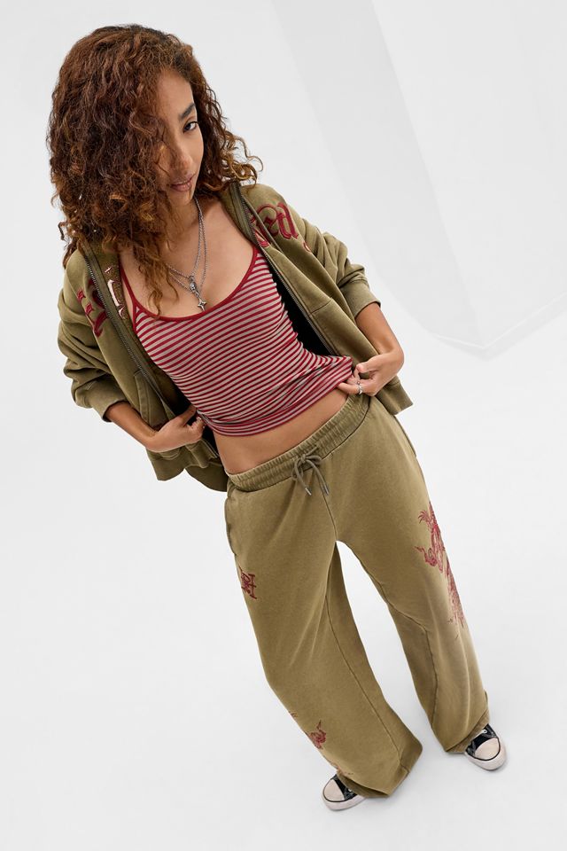 Pantalon de jogging à jambes larges gothique Ed Hardy exclusif UO #2