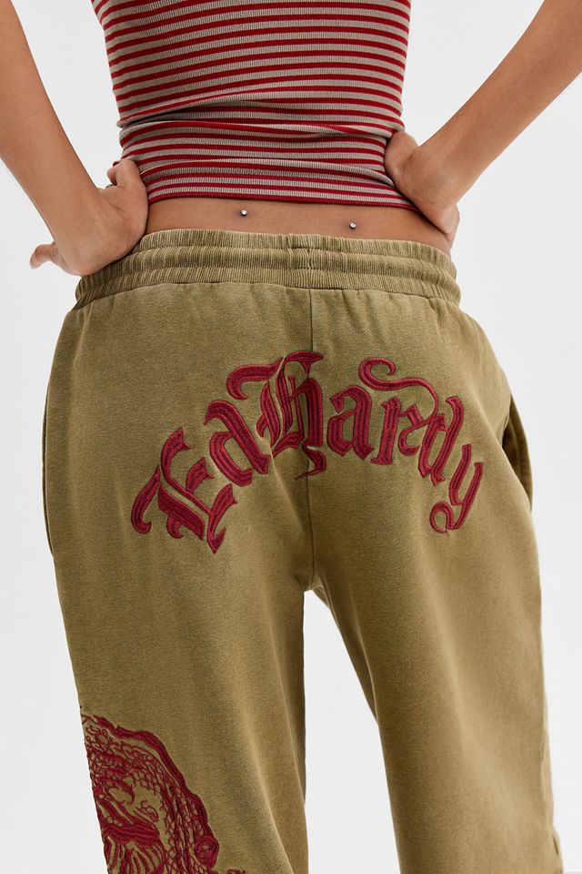 Pantalon de jogging à jambes larges gothique Ed Hardy exclusif UO #3
