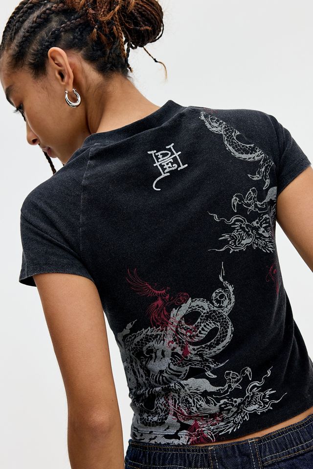 Ed Hardy UO Exclusive T-shirt Baby Battle Dragon #3