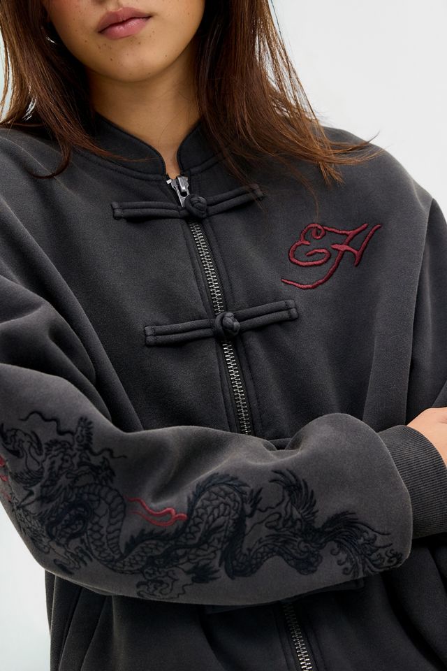 Sudadera con Cremallera Completa Qipao Ed Hardy #3