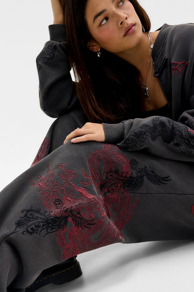 Ed Hardy Qipao Wide Leg Jogginghosen #1