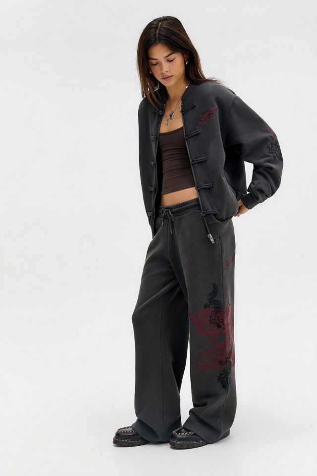 Ed Hardy Qipao Wide Leg Jogginghosen #3
