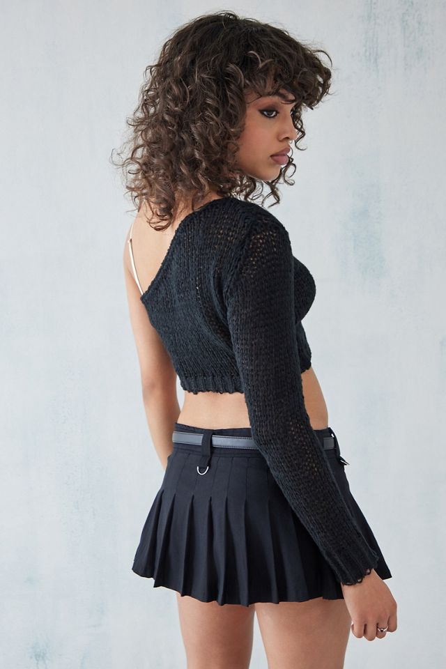 The Kript Tapissa Knitted One-Shoulder Top #3