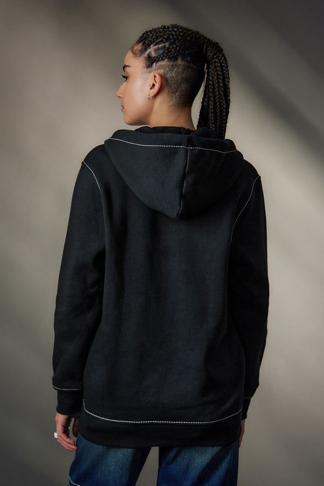 True Religion - Sweat à capuche zippé noir, exclusivité UO #2