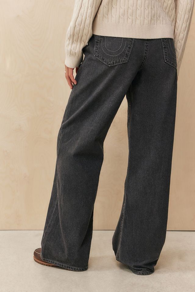 True Religion Grey Bobby Baggy Jeans #3