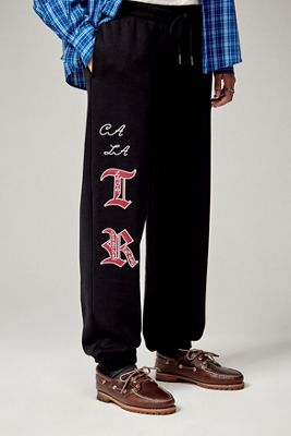 True Religion Embroidered Baggy Joggers